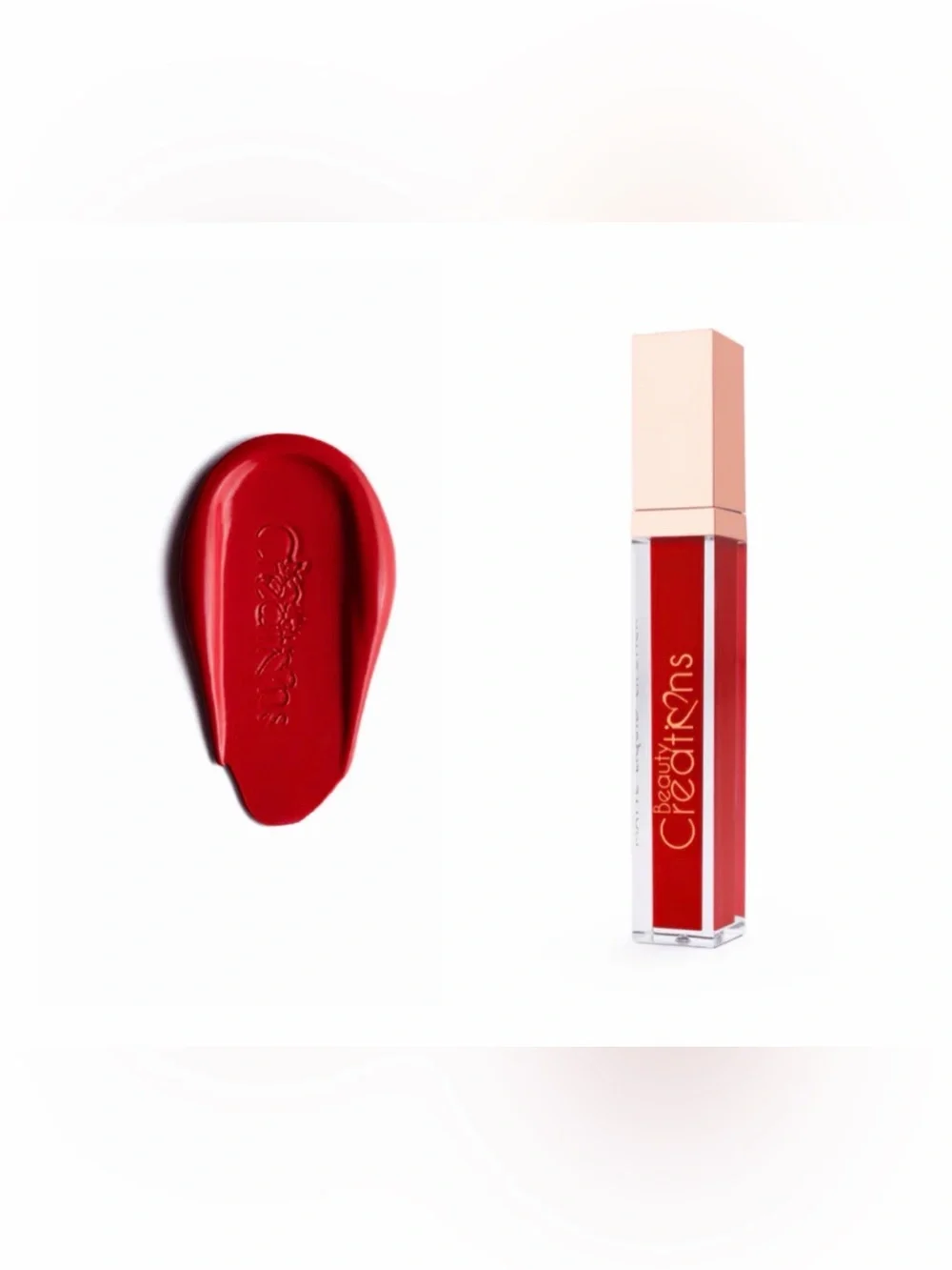 Beauty Creations Matte Red Liquid Lipstick /Transfer Proof/Highly Pigmented NWT